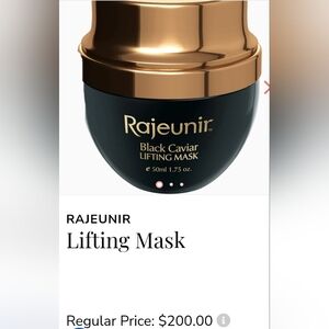 Black Caviar Lifting Mask - Black and Gold